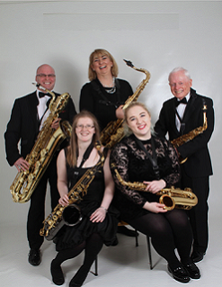 Belfast Jazz Swing Orchestra Saxophone Section